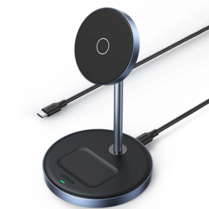 UGREEN MagFlow 2-in-1 Magnetic Wireless Charger – 2-in-1 Wireless Charging Station (Model 90668)
